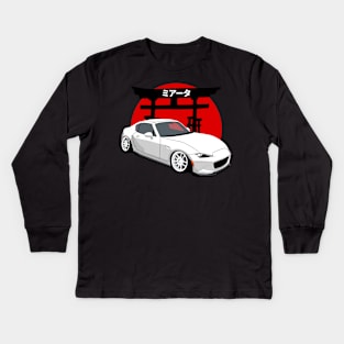 Mazda Miata nd 4th gen 2015 Kids Long Sleeve T-Shirt